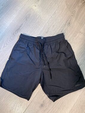Volcom Black Men's Elastic Waist Shorts